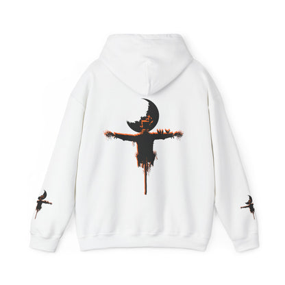 Master Unisex Heavy Blend™ Hoodie – Scarecrow Halloween Sweatshirt | Cozy Fall & Spooky Season Style