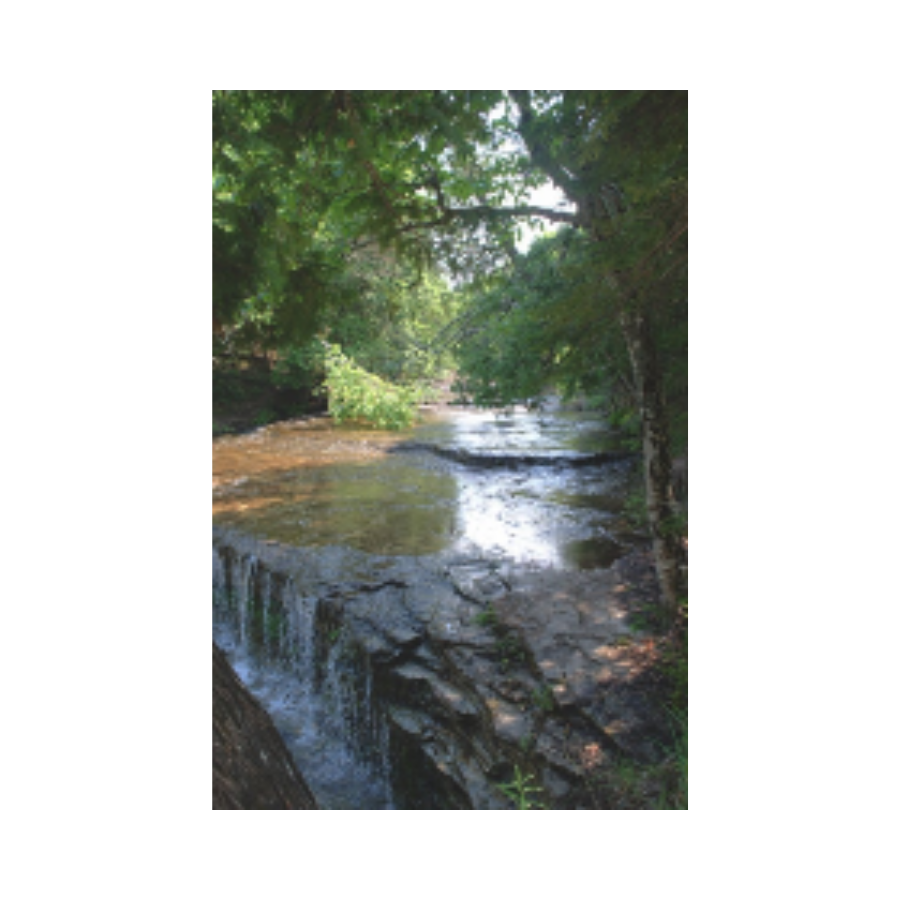 Acrylic Prints (French Cleat) Waterfall Right View