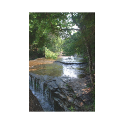 Acrylic Prints (French Cleat) Waterfall Right View