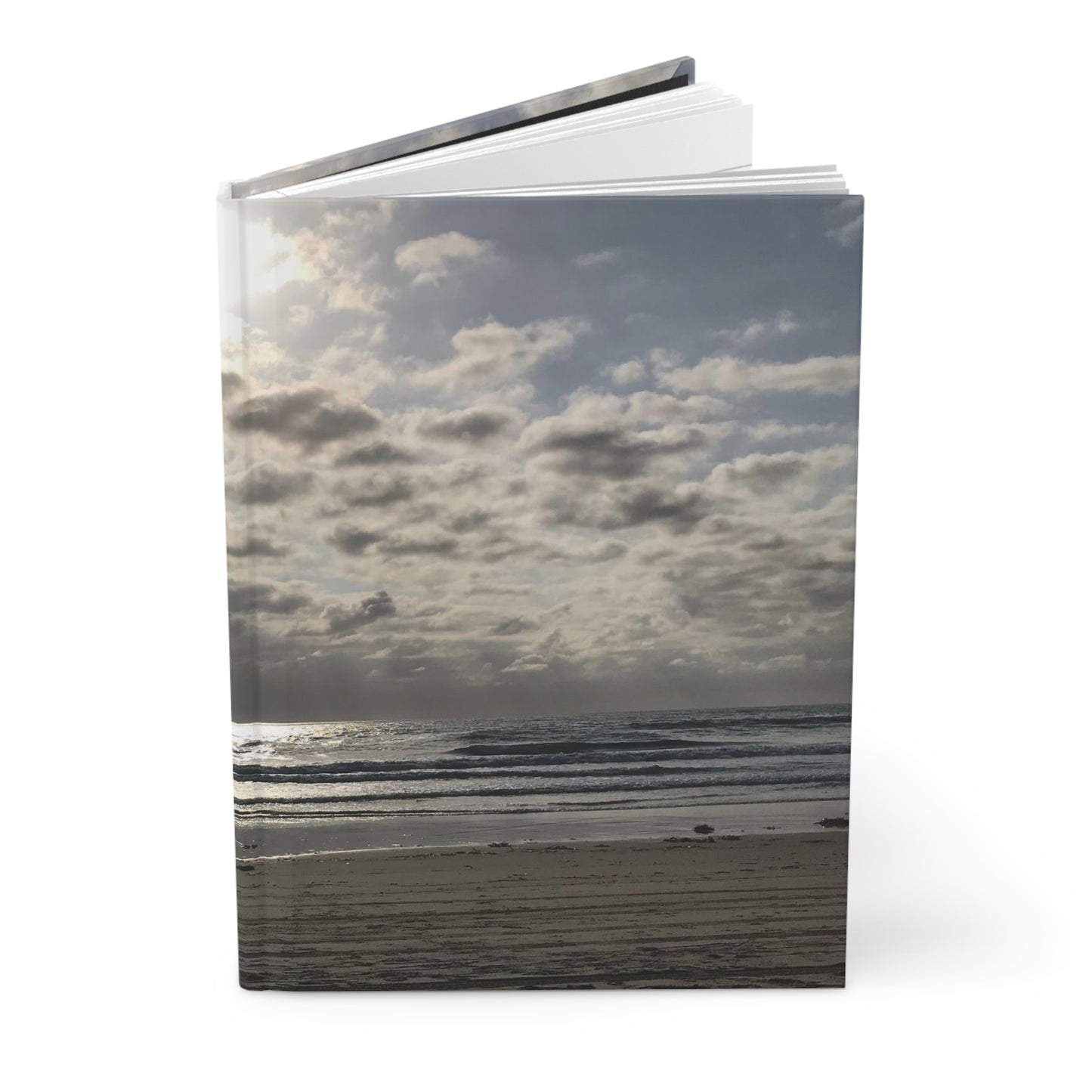 Hardcover Journal Matte - A Day at the beach