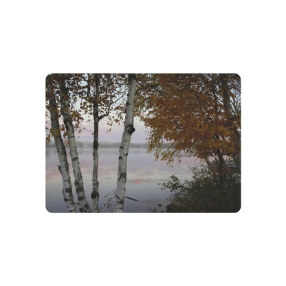 Metal Art Sign - River View White Birch